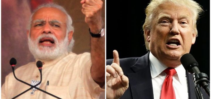 Narendra modi and Trump