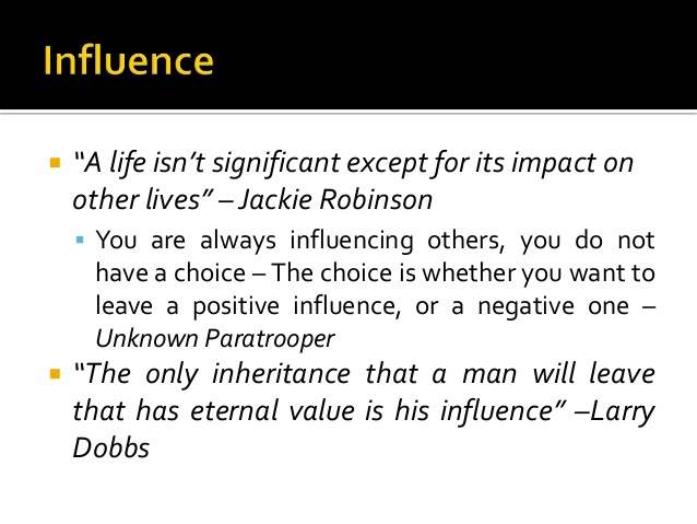 Ten Mantras of Success : Influence
