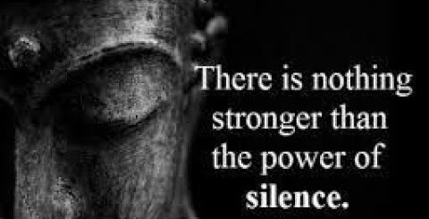 power of silence